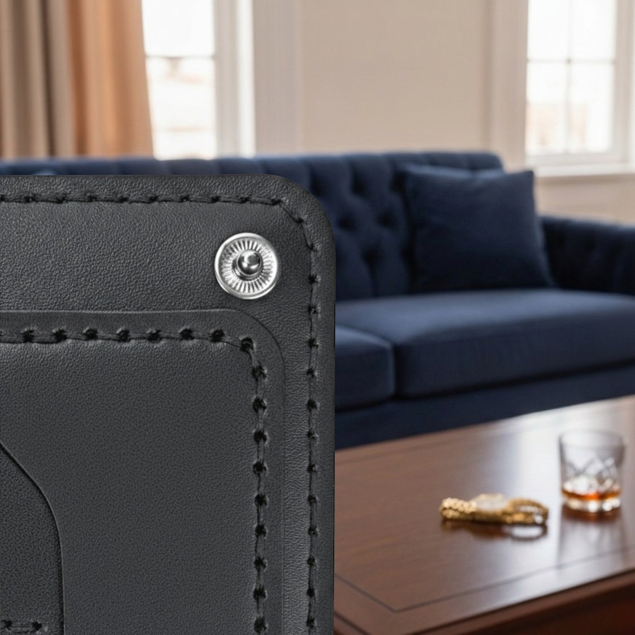 Slim Travel Wallet With Passport Holder