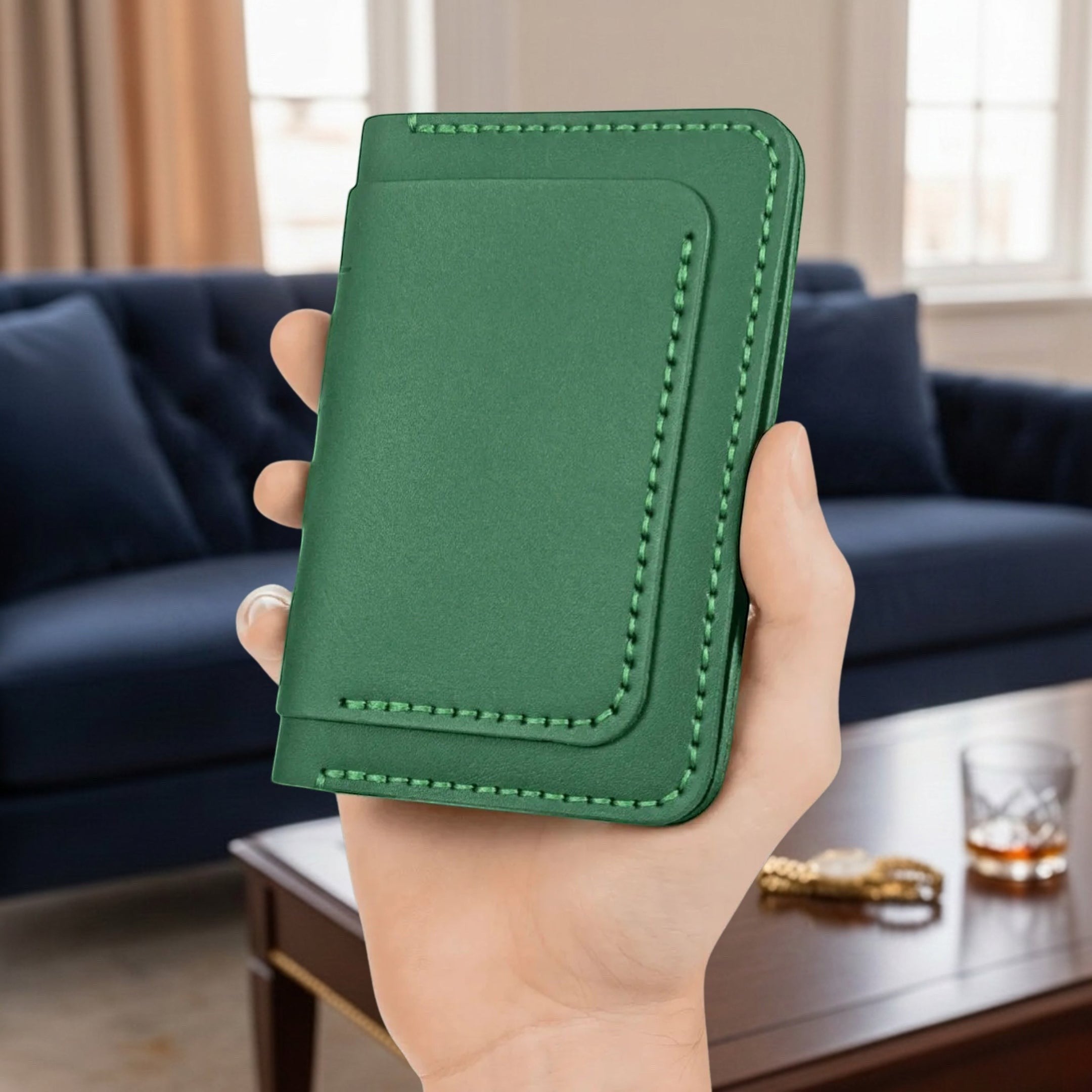Slim Travel Wallet With Passport Holder