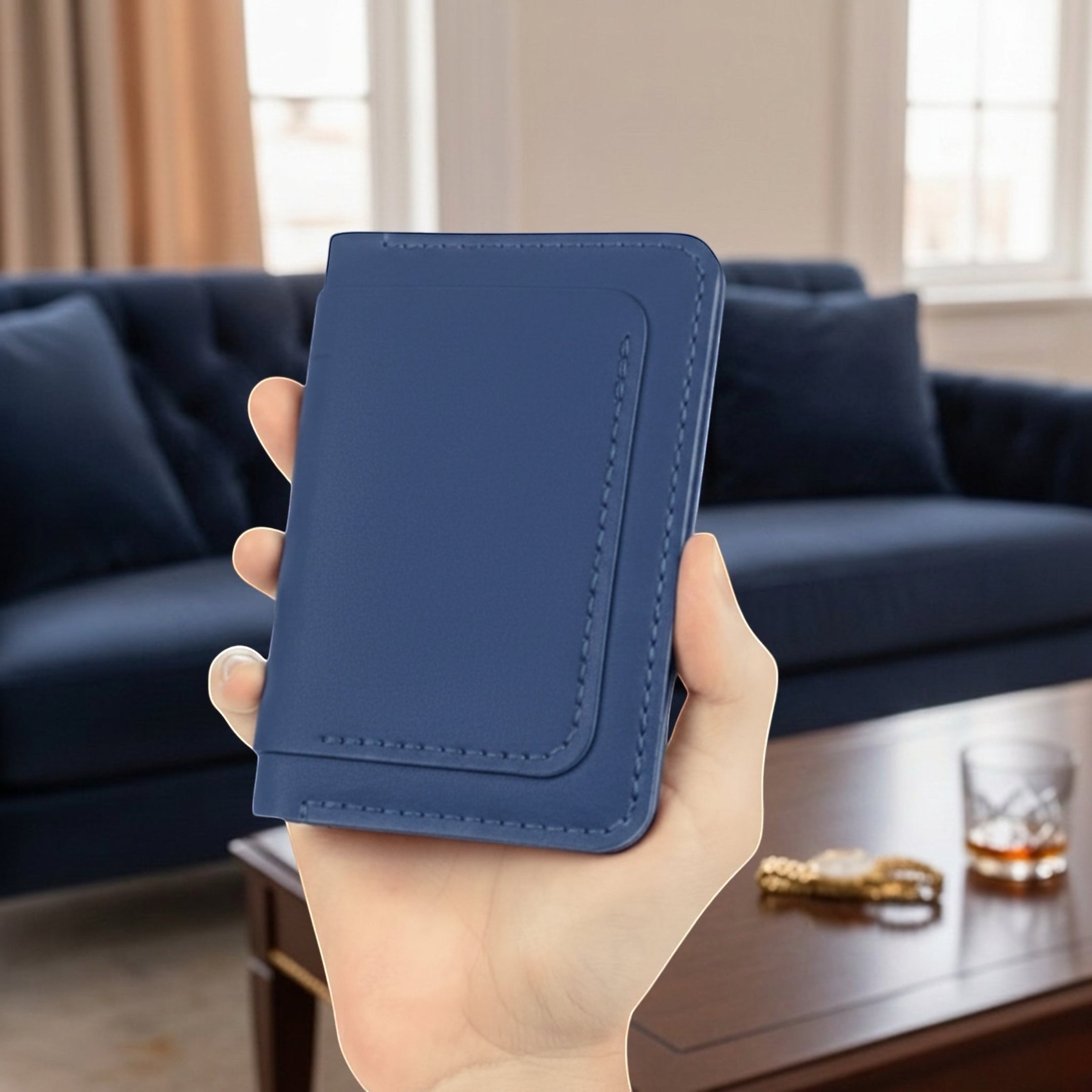 Slim Travel Wallet With Passport Holder