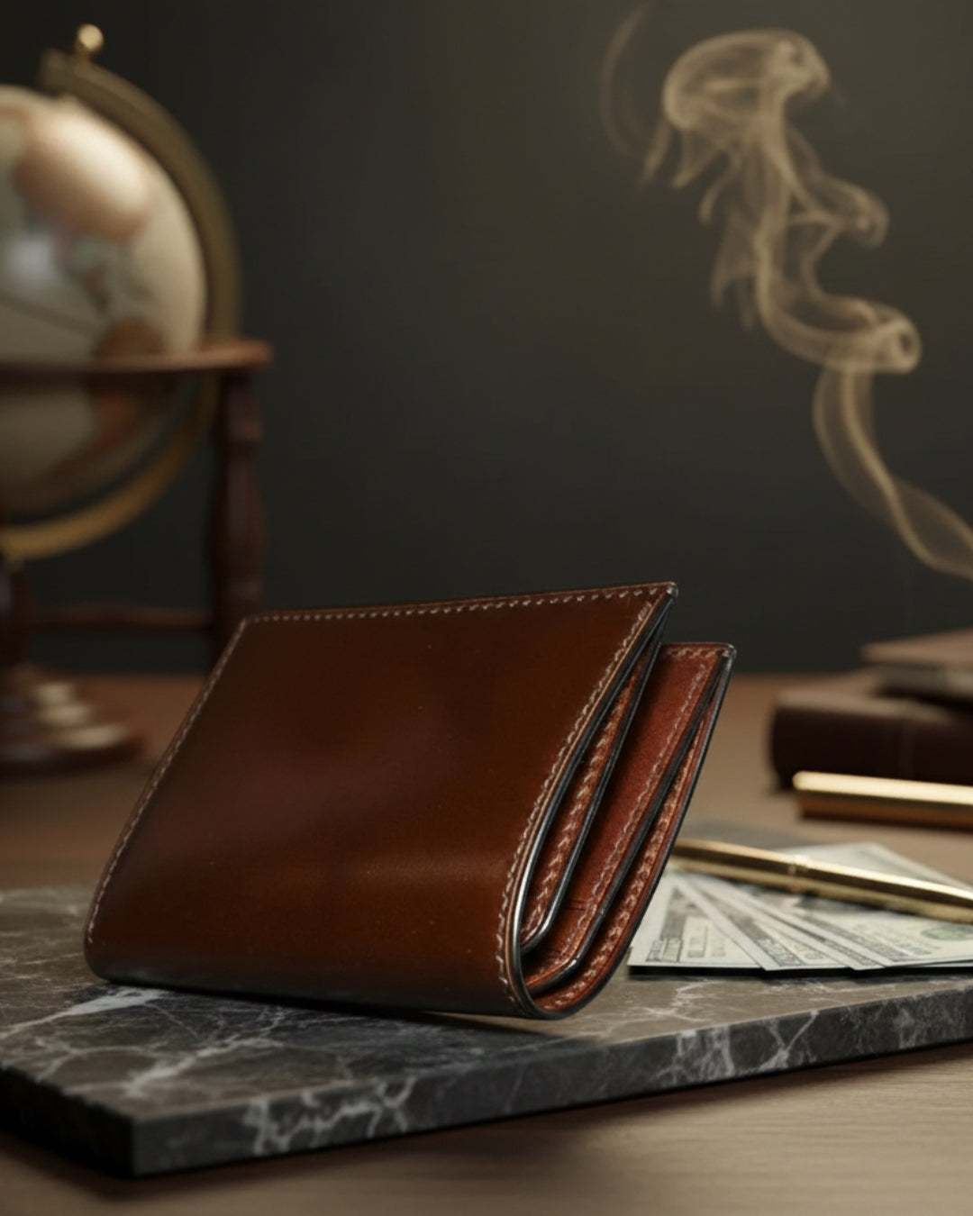 Portefeuille Maxi — Cuir Véritable