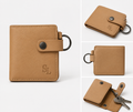 Portefeuille Compact — Cuir Véritable